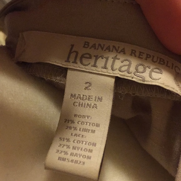 Banana Republic Cotton/Linen Peasant Dress - Picture 6 of 7